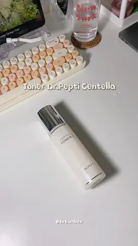 Em Toner Dr.Pepti này cần được fomo nhiều hơn 🥺  #LearnOnTikTok #unboxing #review #skincare #toner #viral #fypシ゚ 