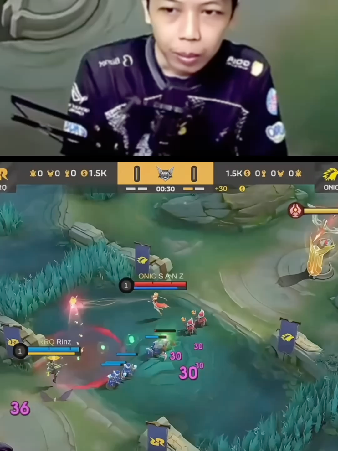 KEKECEWAAN DARI KINGDOM DIRAW MELIHAT RRQ #fypシ゚viral #clips #rrqhoshi #mobilelegends #kingdom #diraw
