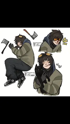 Not rendered because I don’t wanna do all that right nowwwwww!!!!#creepypasta #creepypastafanart #ticcitoby #2010snostalgia #fyp 