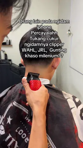 Mesin&gunting idaman#komentator #CapCut#barber #hairstyle #taperfade 