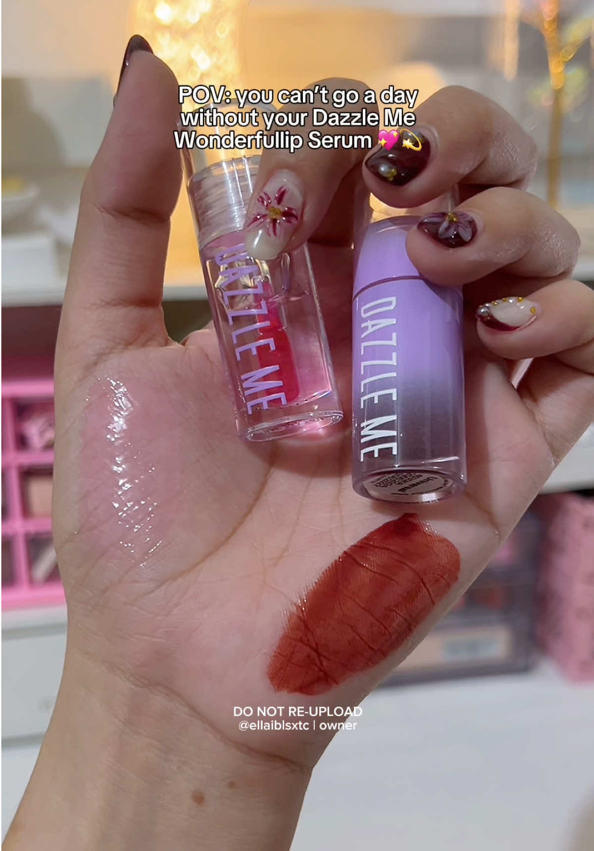 Replying to @nine swearrrr ang moisturizing sa lips!! 🫶✨ #dazzleme #dazzlemelipserum #lipserum #wonderfullipserum #lipgloss @DAZZLE ME PHILIPPINES 
