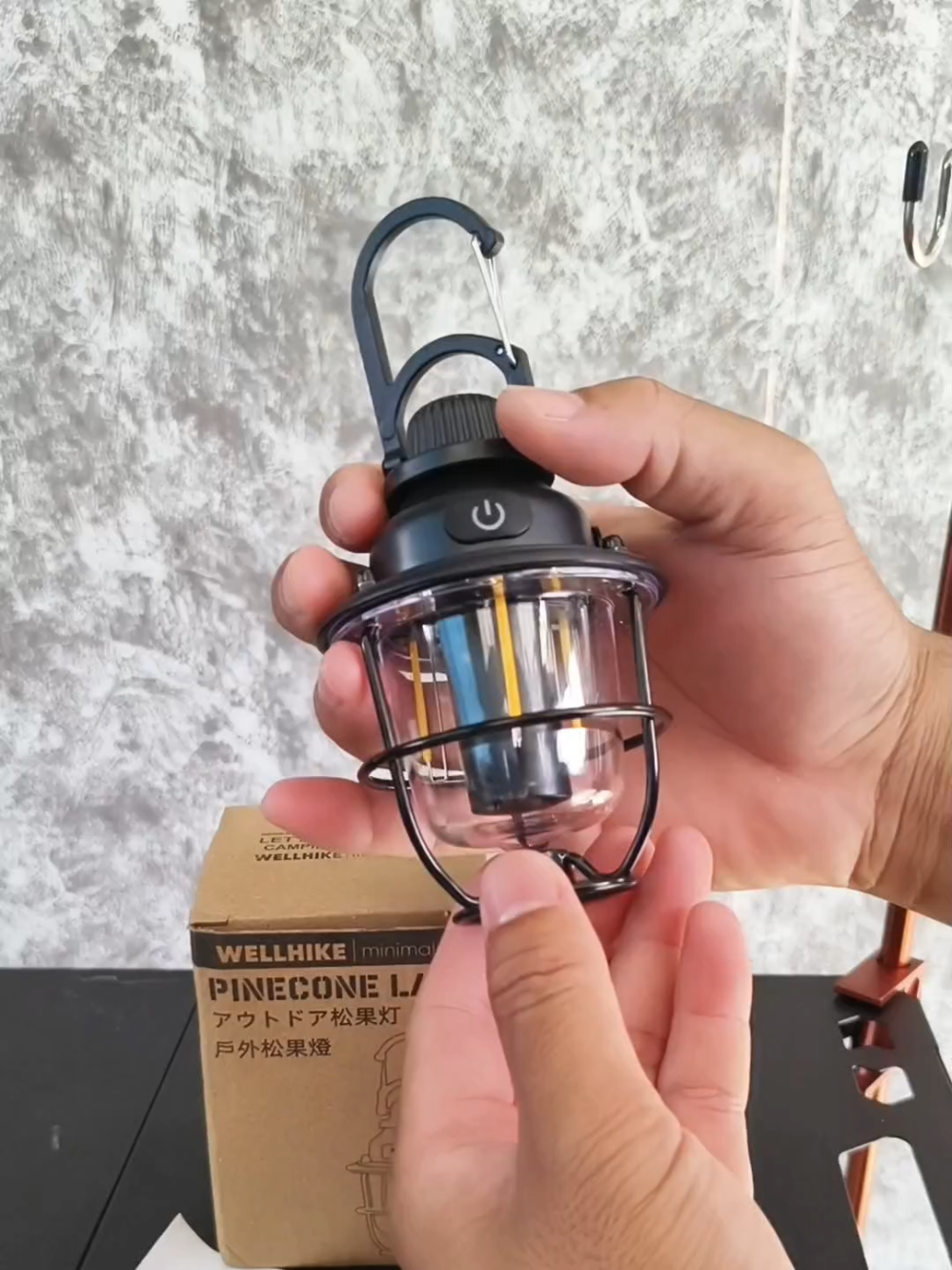 ตะเกรียงแค้มป์ปิ้งทรงวินเทจ #แคมป์ปิ้ง #wellhike #ไฟled #ไฟแคมป์ปิ้ง #ไฟตะเกียง 