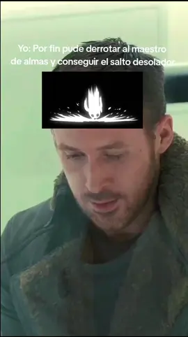 Recién cuando obtuve el salto desolador me di cuenta pero ya era tarde...  #myla #hollowknight #hollowknightsilksong #teamcherry #bladerunner2049 