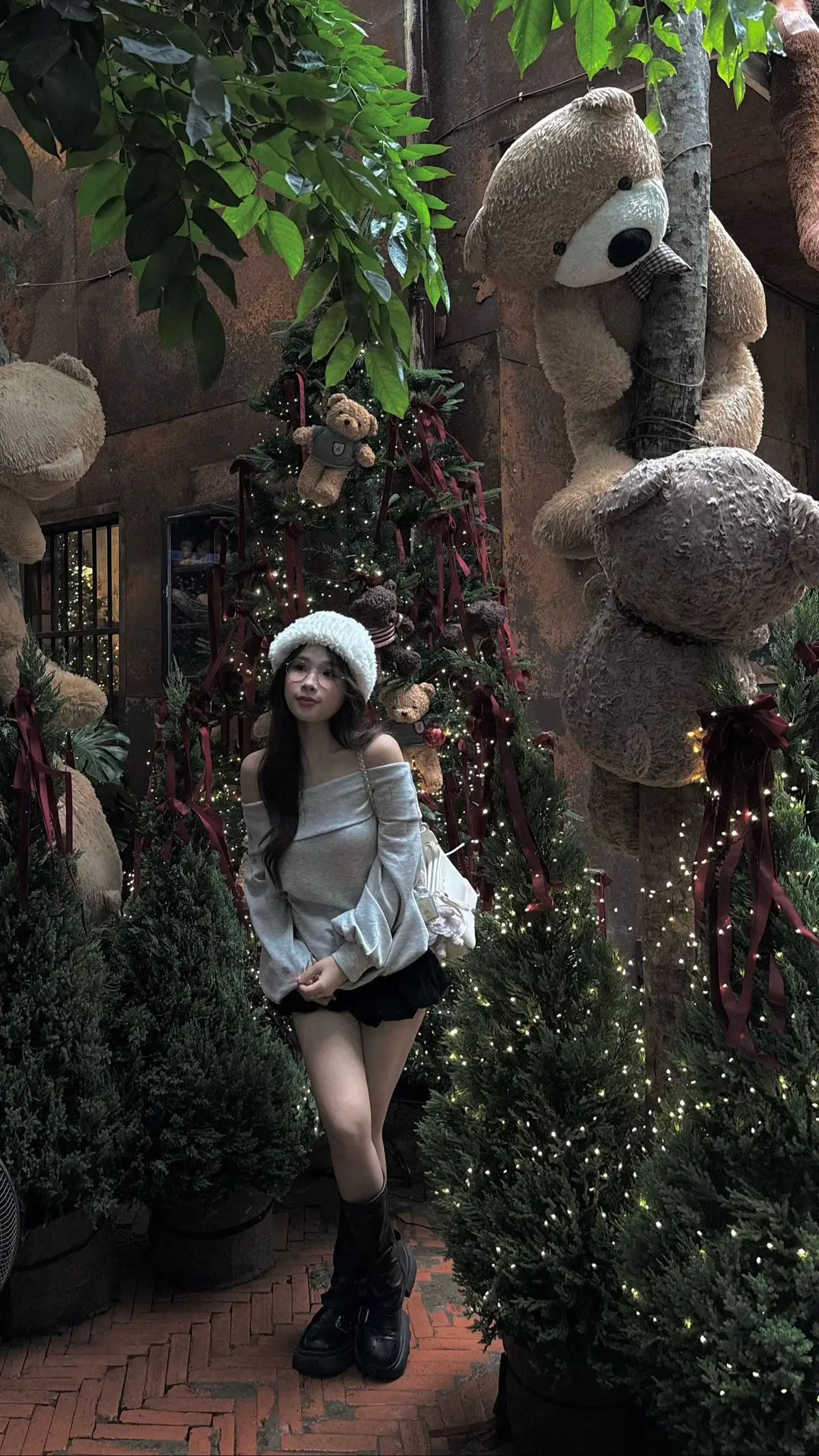 Chụp ảnh giáng sinh thôiii^^ #noel #fpy