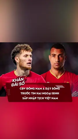 CĐV Đông Nam Á dậy sóng trước tin hai ngoại binh sắp nhập tịch Việt Nam #SportsOnTikTok #khandaiso #xuhuong