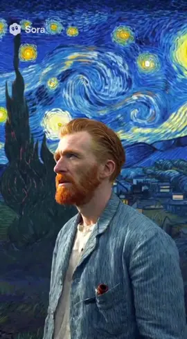 Vincent van Gogh’s The Starry Night (1889) is one of the most iconic and emotionally resonant paintings in Western art. Painted during his stay at the Saint-Rémy-de-Provence asylum, it captures a swirling night sky over a quiet village — more a reflection of inner emotion than a literal scene. 🎨 Visual Elements The sky dominates the composition, filled with dynamic, swirling forms and bright orbs representing stars and the moon. A cypress tree reaches upward, connecting earth and sky, often interpreted as a symbol of death or spiritual yearning. The village, calm and muted in tone, contrasts the sky’s turbulence — possibly symbolizing the divide between external peace and internal chaos. 🌌 Use of Color and Line Van Gogh uses deep blues and vivid yellows, creating emotional intensity and a sense of movement. The brushwork is expressive and thick (impasto technique), making the sky almost pulse with energy. Curved lines in the sky contrast the still, structured forms below, enhancing emotional tension. 🧠 Psychological Depth Though painted from memory, not life, the piece reflects Van Gogh’s mental state — a mix of awe, anxiety, and longing for stability. The painting isn’t just a landscape; it’s a portrait of the soul, filled with wonder and turbulence. 🌟 Symbolism The stars may symbolize hope or the infinite, while the cypress hints at mortality. The church spire evokes Van Gogh’s Dutch roots, perhaps reflecting spiritual searching.  #starrynight #vincentvangogh #aivideos #sora #sora2