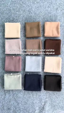 auto langsung co warna earthone🤏🏻🤩 #parisjadul #paketusaha #varisha #hijab #fyp 