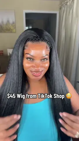 This $45 wig from @Lush Haute  is giving my hair all day and I will be delusional, because it’s mine I bought it.  #tiktokshopfinds #syntheticwig #yakiwig #blowoutdupe #affordablewig 