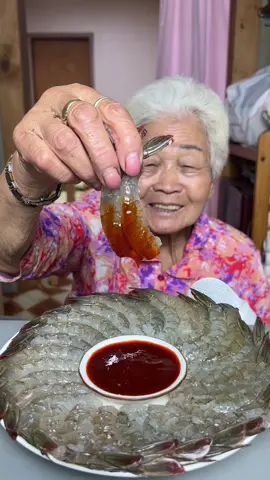 할머니의 생새우회 ASMR ~ ㅋㅋ