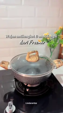 Bisa jadi wajan dan panci😍 ini produk dari @freemir Indonesia Store ,Kalo kamu mau check out di keranjang kuning buat dapatin promonya #wajangranit #wajanpanciantilengket #wajanmultifungsi #wajanfreemir #wajanmurah 
