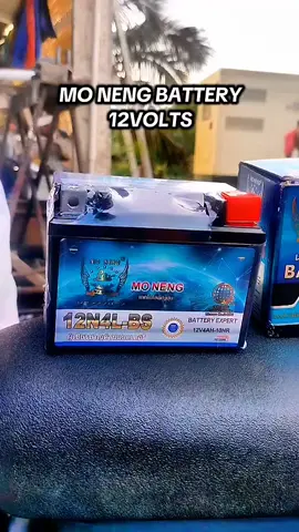 MO NENG MOTORCYCLE BATTERY 12VOLTS  #motorcyclebattery#12volts#moneng#fyp 