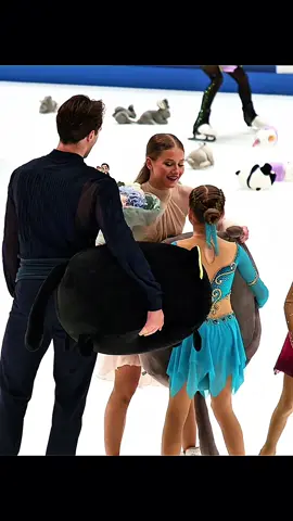 💖 | After the free dance | @Vasilisa Kaganovskaia 💋⛸️ and Maxim Nekrasov | 2025 Russian Test Skates | #vasilisakaganovskaya #vasilisaandmaxim #maximnekrasov #kaganovskayanekrasov #maxilisa 