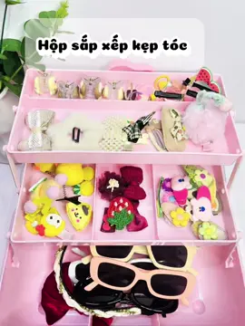 Bé nào hay mất kẹp tóc thì ba mẹ sắm ngay nhaaaa, tiện lắm ạ #hopsapxepkeptoc #hopdungphukien #hopdungkeptocchobe #hopdungkeptoc3ngan #phukienchobe 