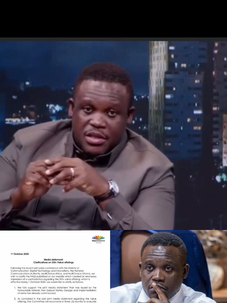Sam George on DSTV price reduction. 