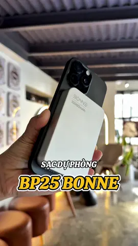 Sạc dự phòng không dây cao cấp chuẩn Qi2 của nhà Bonne với thiết kế nhỏ gọn, sang trọng và an toàn cho máy #sacduphong #bonne #sacmagsafe #shoputni 