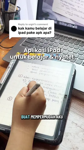 Replying to @urgirl ini aplikasi yang super ngebantu aku untuk belajar yaaah! namanya Notes+ 🥰 semoga membantuuu❤️ #ipad #studyapp #studyvlog #fyp 