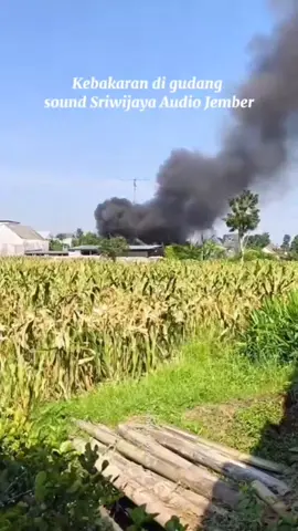 Turut berduka atas kejadian yang menimpa @sriwijaya.product kebakaran Gudang sound nya.. semoga Allah melindungi owner & crew Sriwijaya audio #fyp #bhjofficial #sriwijayaaudiojember 