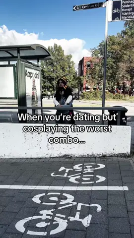 We’re not proshippers I promise💔 . . . . . [ @clowers_cosplays ] #mouthwashing #funny #couple #cosplay #joke 