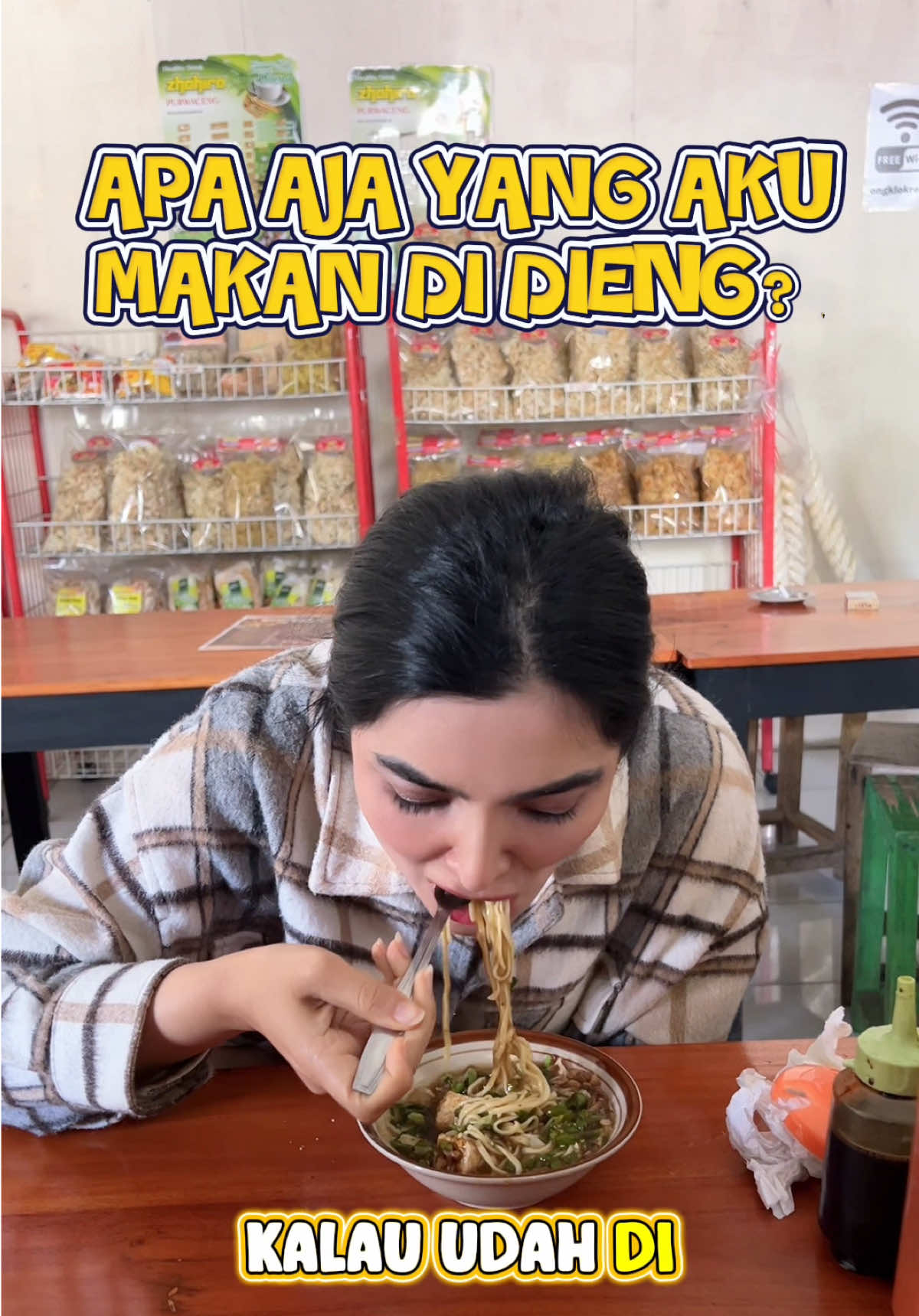 Dieng itu bukan cuma pemandangannya yang bikin jatuh cinta, makanannya juga juara! 🤤 Semua rasanya pas banget dinikmatin di udara dingin Dieng ❄️😍 Ada yang udah pernah cobain makanan khas sini juga, guys? #ashxplore #dieng #travelgram 