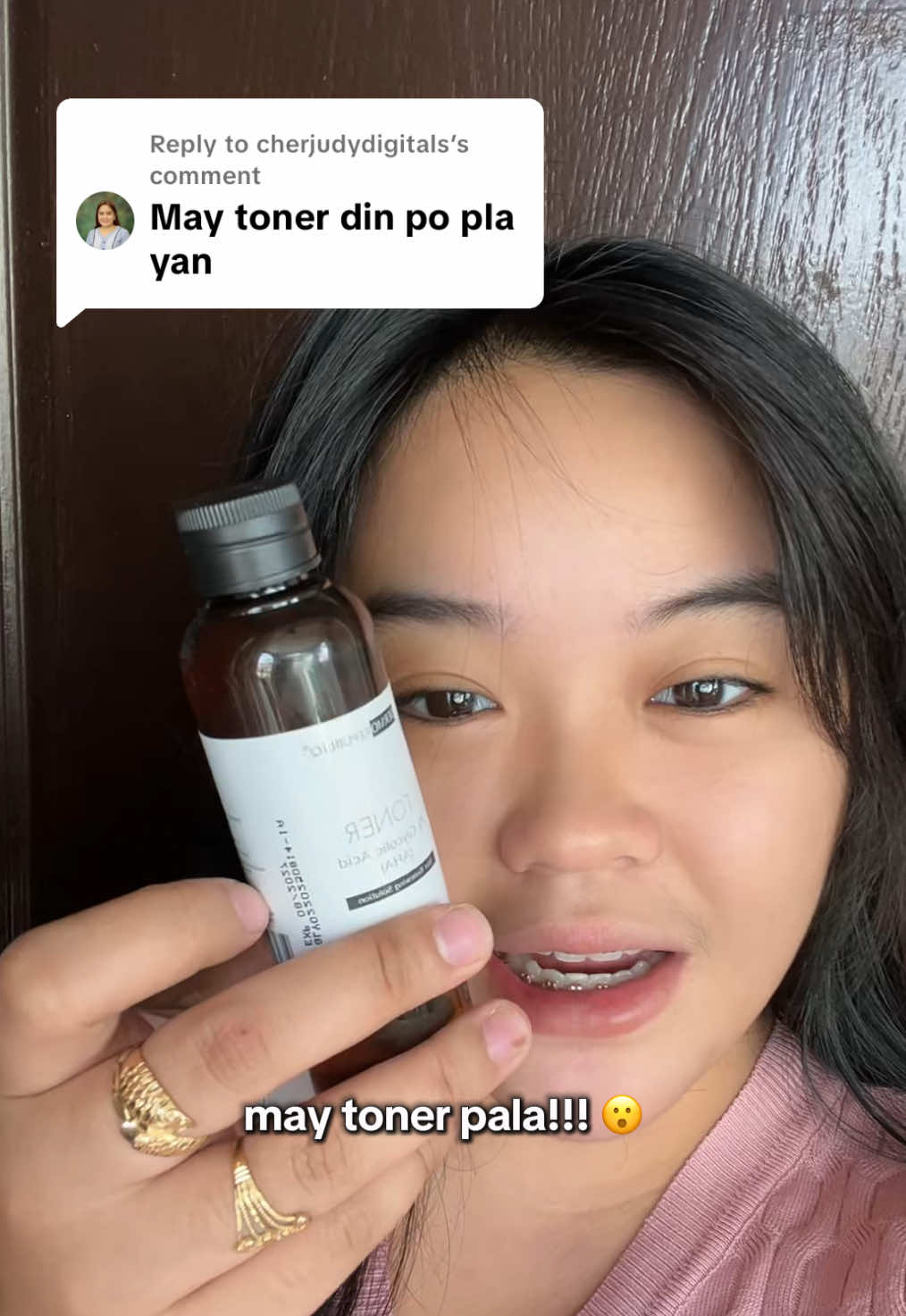 Replying to @cherjudydigitals 7%Glycolic acid toner + 5% Niacinamide serum for dark areas  #dermorepubliq #dermorepubliqtoner #toner 