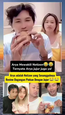 Arya review pisang goreng Istrinya Pinkan Mambo #beritaartis  #artisviral  #reelsviral  #fyp 