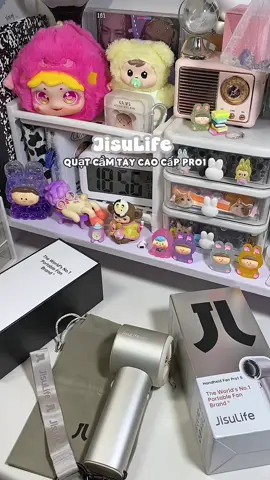 Quạt đúng chuẩn tiền nào của nấy 🩶 #jisulife #quatturbo #quatcamtay #unboxing #xuhuong 
