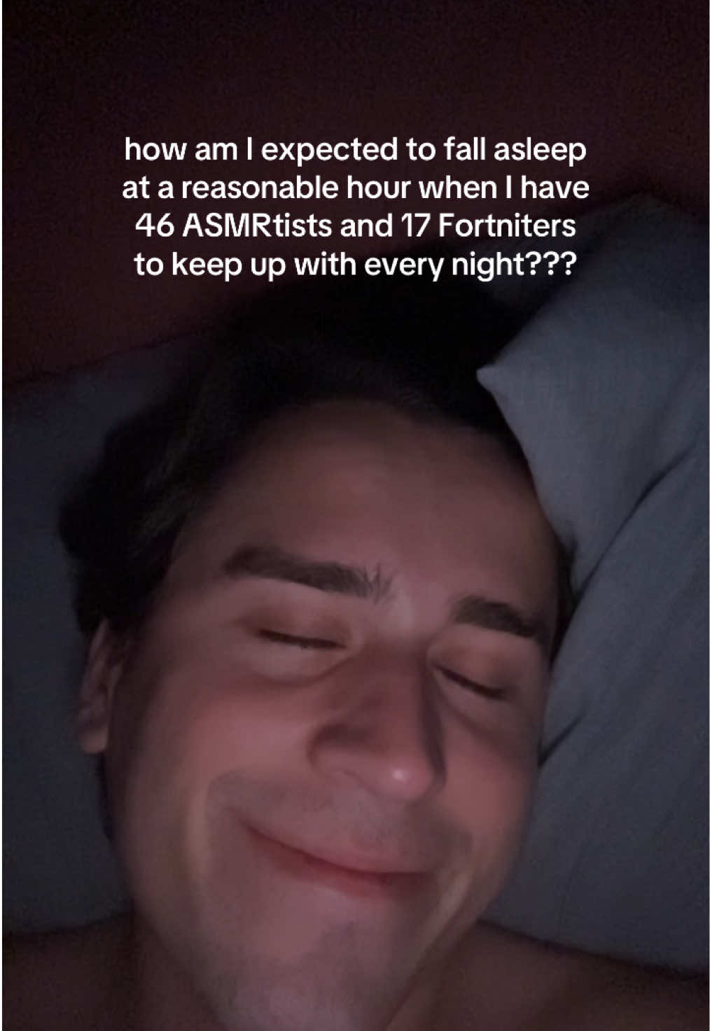 sleep is for the weak. I just wanna stay up with all my besties!!! #ASMR #Fortnite #latenight #streamer #everythingisromantic 