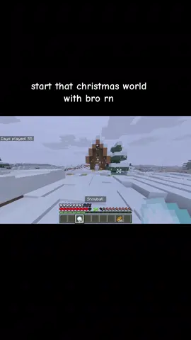 christmas in minecraft 😍🤤#Minecraft #christmas #fy 