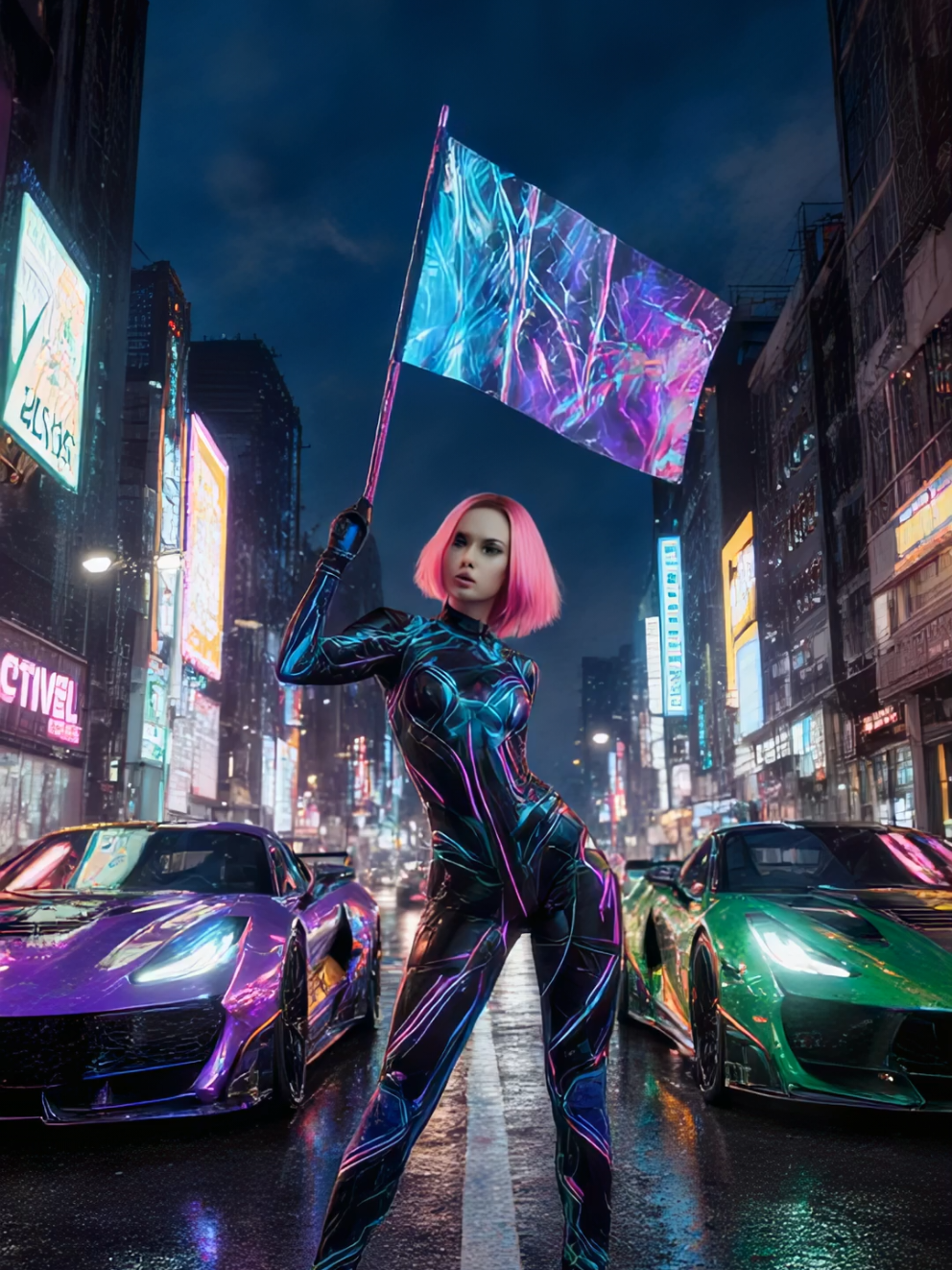 Night Ride #fypシ゚viral #aiart 