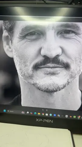 Realism takes foreverrrrrrr #art #artist #pedropascal #pedropascaledit #artistsoftiktok 