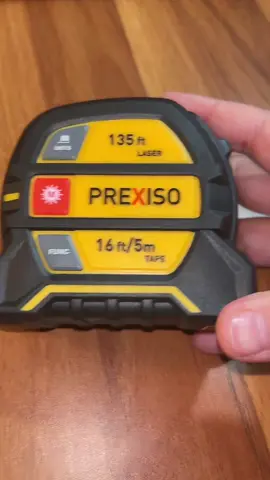 Cinta de medir de 16 ft, con láser para medir hasta 135 ft 📐📏 #falldealsforyou #construction #tools 