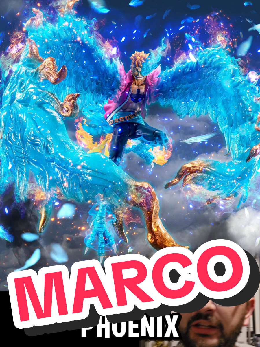 SH figuarts Tamashii Nations putting up for preorder the $165 Marco the Phoenix Marineford in just under 2 hours. This may be the best one piece action figure we've gotten so. believe it's designed by the same person who made ace and it shows pure quality with the wings the colors incredible This is a must buy purchase. #marco #shf #onepiece #preorder 