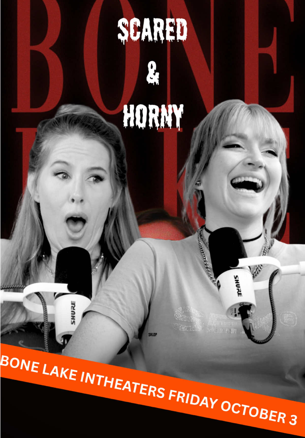 Scared and horny, right where we want to be😈 BONE LAKE in theaters OCTOBER 3 🎟️Get your tickets because don’t want to miss this Catch the full interview on The Unmasked Project YouTube channel and everywhere you listen. Links in bio💋 @mercedesbrycemorgan  @bonelakefilm @bleeckerstfilms  . . . #BoneLake #MercedesBryceMorgan #BleeckerStreet #FilmInterview #BehindTheScenes   