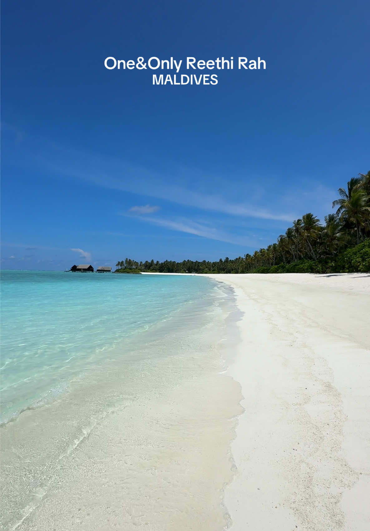 Beautiful beaches! 🏝️#maldives #oneandonlyreethirah 