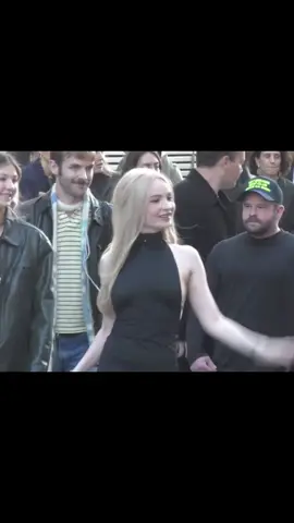 Models should be grateful she didn’t choose modeling  #kimpetras arrives at the #courreges ss26 fashion show