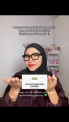 Ada yg mau gabung?? Cus komen 💚 @Finebloom Ofc @OWNER FINEBLOOM🪷☘️ #affiliate #finebloom #cuantanpabatas 