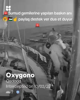 şuan da 14 gemi tutsak kalede vatandaşlarımızın da içinde bulunduğu gemilere el koydular bu bir hukuksuzluktur bu bir yasa dışı bir eylemdir lütfen sessiz kalmayın vatandaşlarımızim geri bırakılması için elinizden geleni yapın☝️😢🇵🇸💔🤲#kudüs #globalsumudflotilla #filistin🇰🇼 #desteklerinizibekliyorum #destek @Global Sumud Flotilla @davutdaskiran571 