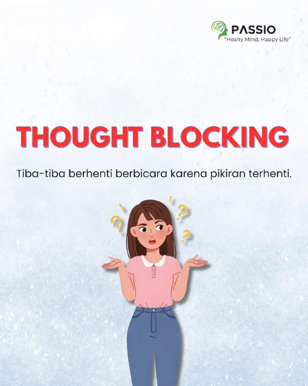 Pernah tiba-tiba kehilangan alur pikiran saat bicara? Itu bisa jadi Thought Blocking. Kalau sesekali wajar, tapi jika sering dan mengganggu, mungkin ada kondisi psikologis yang perlu diperhatikan. #thoughtbloking #MentalHealth #fypシ゚viral🖤tiktok #fypシ #fyppppppppppppppppppppppp 