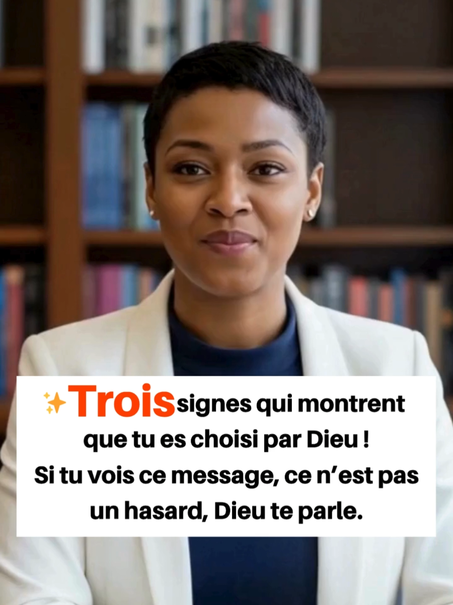 ✨ Trois signes qui montrent que tu es choisi par Dieu ! #amen #foi #priere #parolededieu #bible 