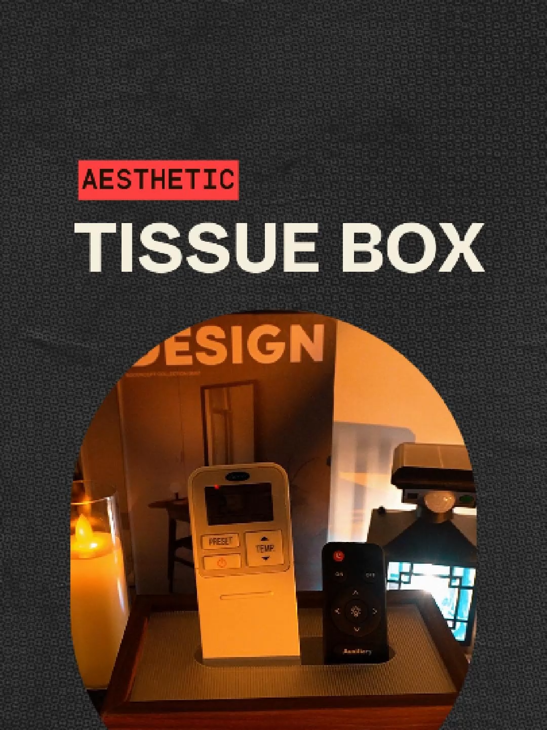 Sincecu Wooden Tissue Box – Minimalist & Aesthetic Organizer for Any Room #WoodenTissueBox #HomeOrganizer #MinimalistDesign #DeskSetup #RoomEssentials