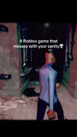 made me think I was schizophrenic 😭 #robloxhorror #robloxfyp #roblox #scary #horror 