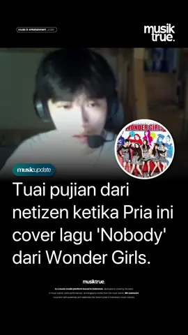 Gimana menurut kalian ‘Nobody’ versi kakak ini?  Video: TT/Imyihaox #Musiktrue  #FansKpop #CoverMusik