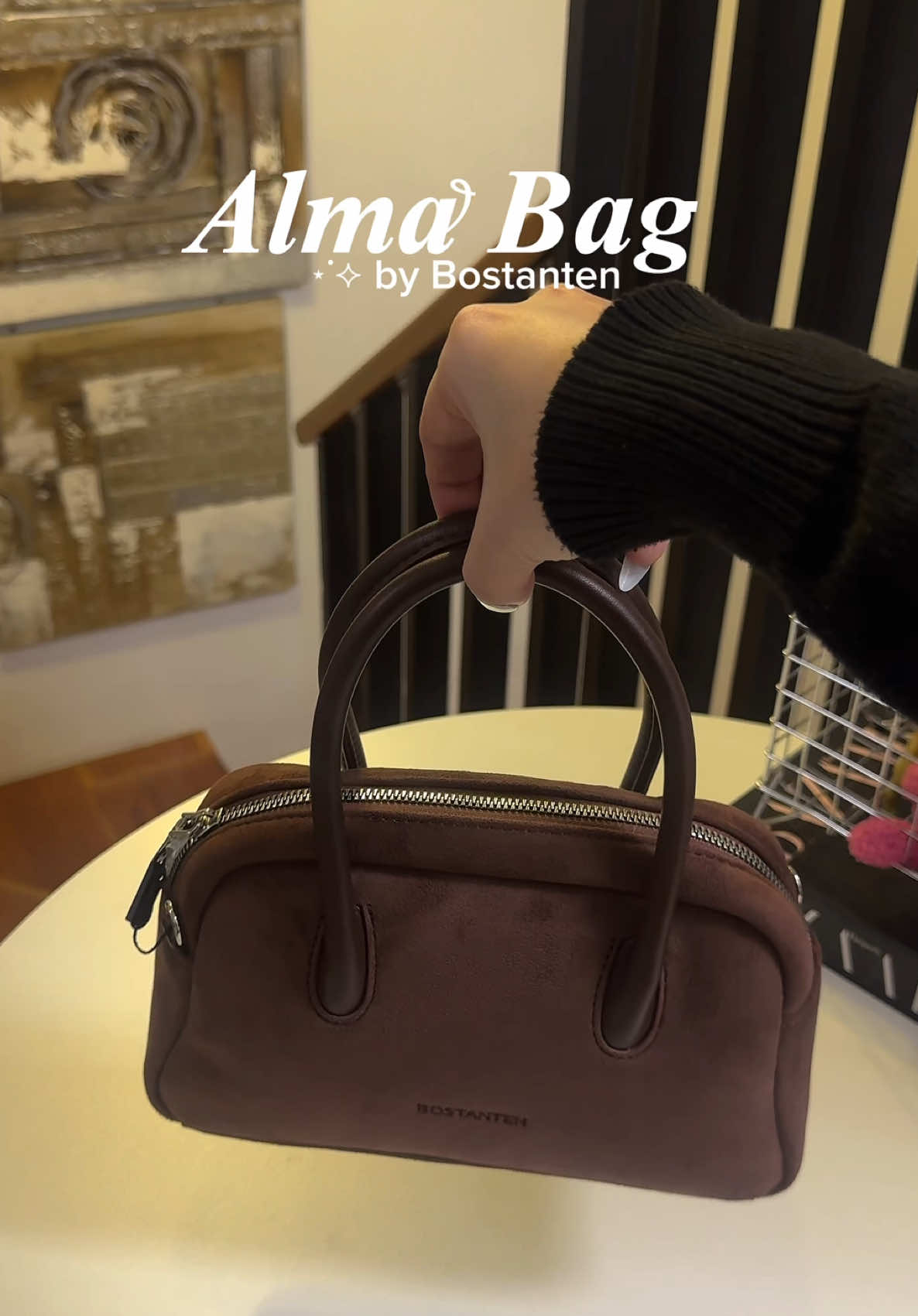 Replying to @riqq.co alma bag from @Bostanten PH 🤎✨ #almabag #bostantenbag #bagforwomen #crossbodybag #minibag 