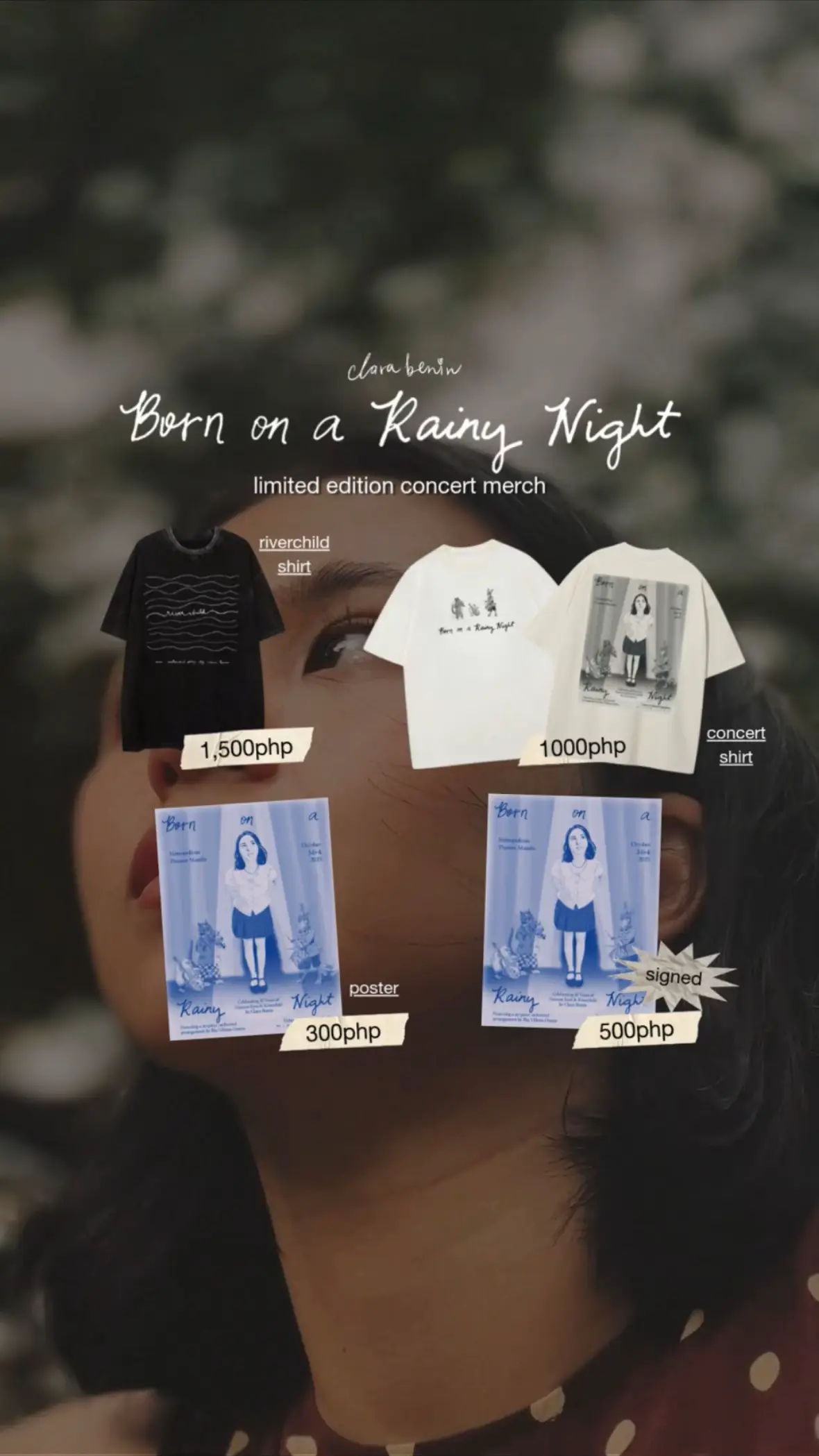 few tickets still available (link in my bio) see you!! 🫶 Born on a Rainy Night: celebrating 10 years of Human Eyes & Riverchild by Clara Benin, featuring a 30-piece orchestra arranged by Ria Villena-Osorio 🎻🎻🎻 📍Manila Metropolitan Theatre 🗓 October 3 & 4, 2025 🎟 Tickets available at Minsan.Studio/Clara