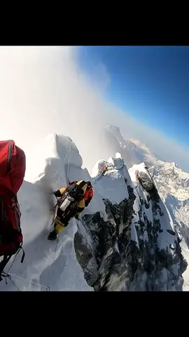 journey to conquer Mount Everest #everest #climbing #moutains #travel #fyp 
