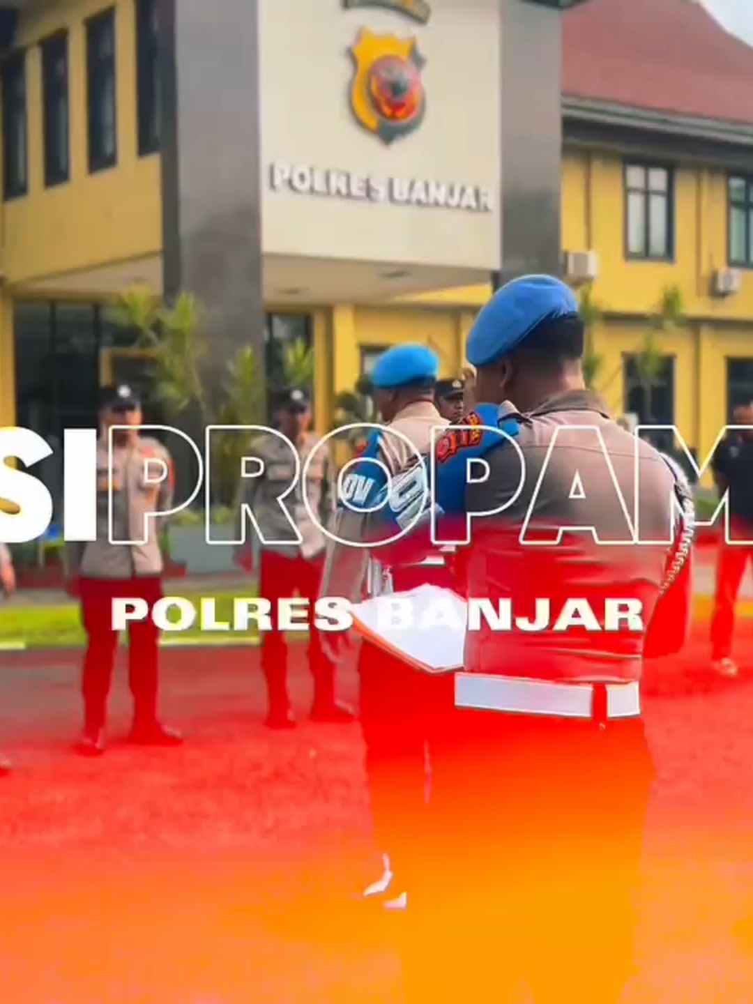 Si Propam Polres Banjar Melaksanakan Penindakan Disiplin Terhadap Personel yang Tidak Melaksanakan Perintah Pimpinan.