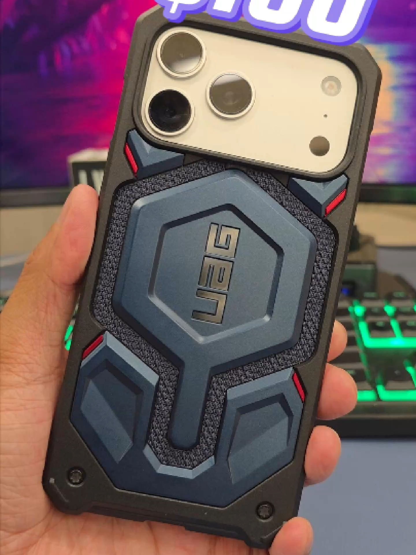 quick review of the $100 UAG phone case for the iPhone 17 Pro Max #iPhone17ProMax #UAG #UrbanArmorGear #TechTok #asiangeeksquad
