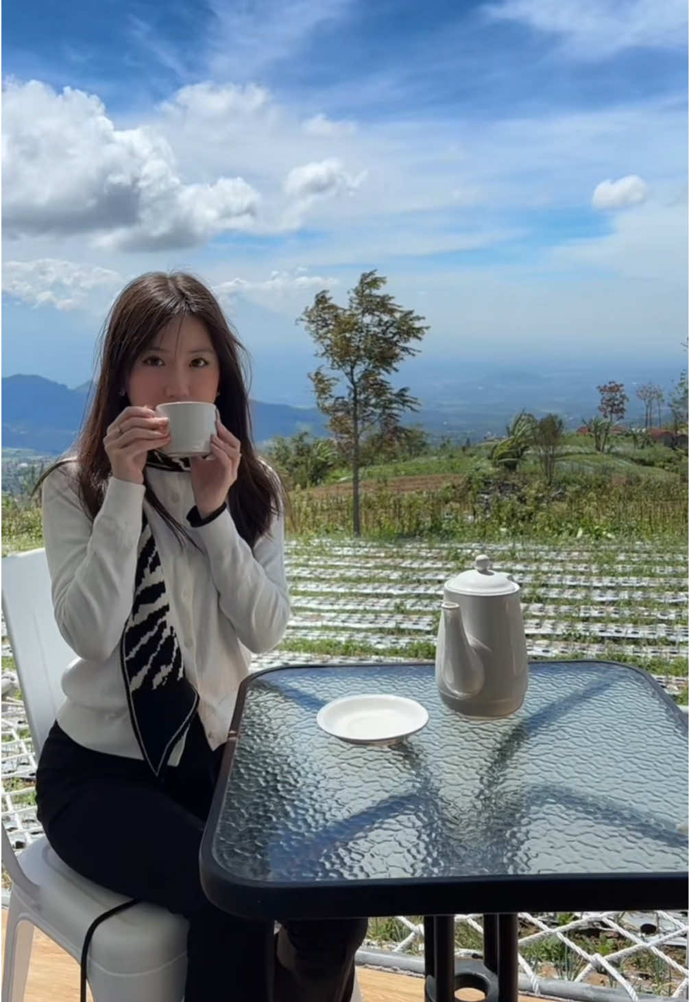 something like tea with a view #magelang 