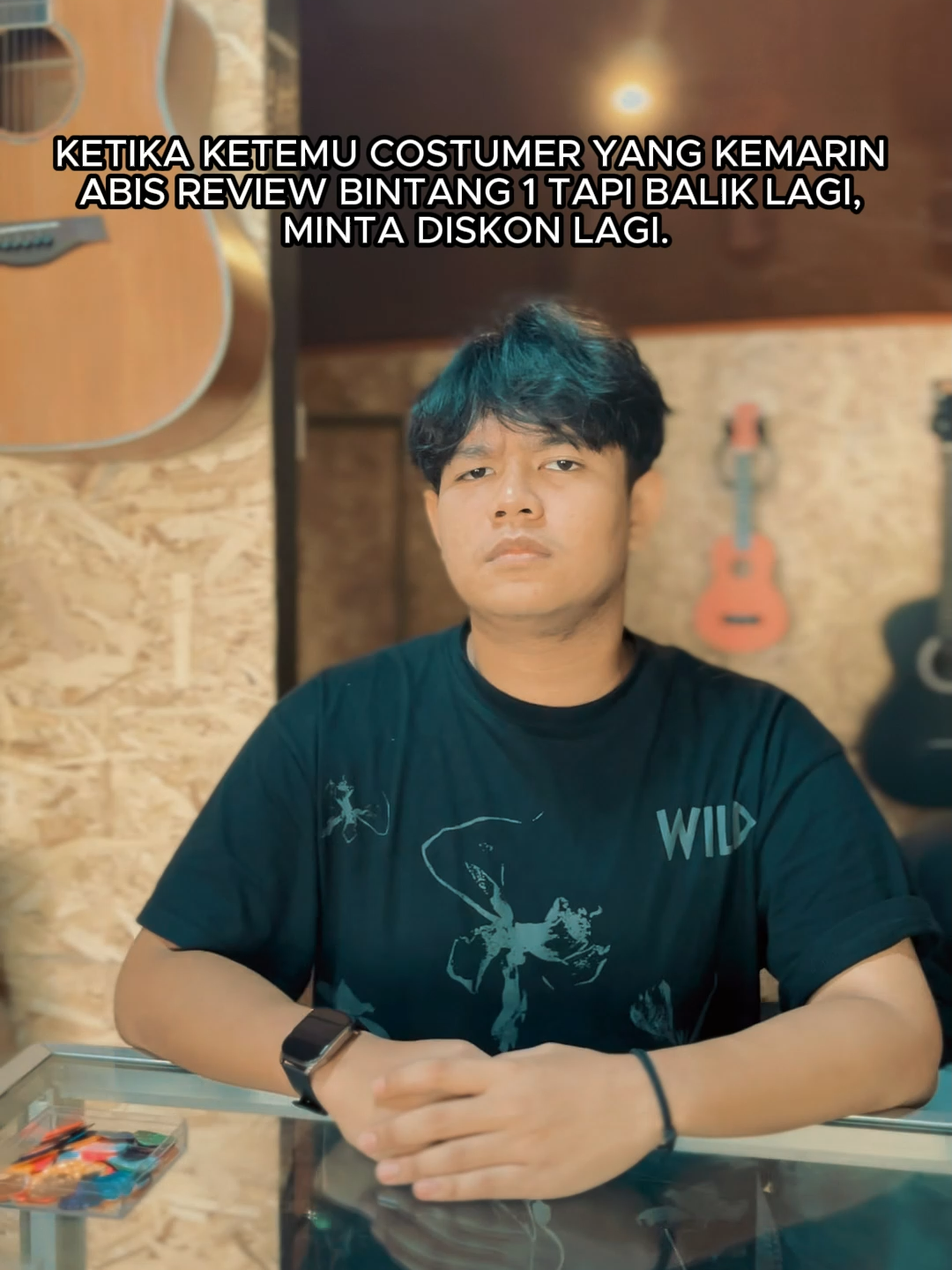 Yang kaya gini, ada juga 😅😅 #meme #kocak #gitarjogja #gitarindonesia #gitar
