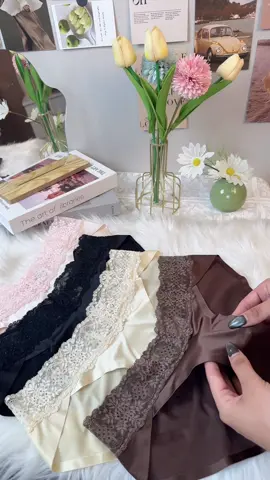 เกงในผ้าไหมน้ำแข็ง#ผ้านิ่มใส่สบาย #ระบายอากาศได้ดี #กางเกงใน #ใส่สบาย #ลูกไม้ 